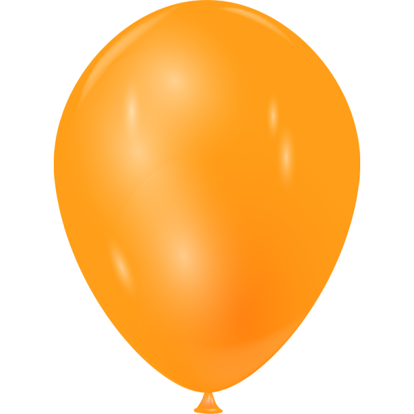 Ballon orange nacré