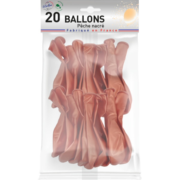 Ballon pêche nacré – Image 3