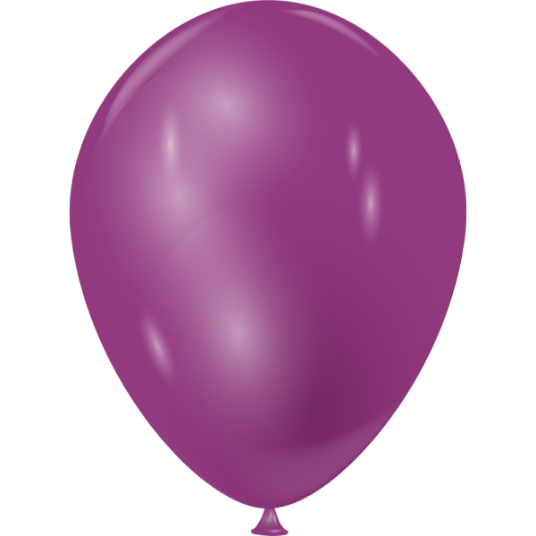Ballon prune nacré