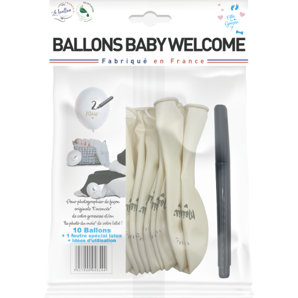 Ballon mois avec feutre – Image 2