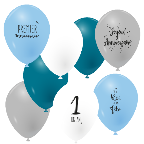 Ballons roi de la fête