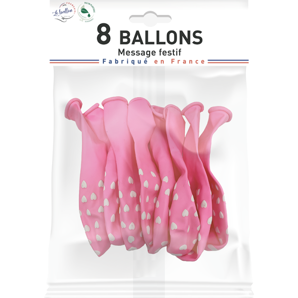 Ballon petits coeurs – Image 2