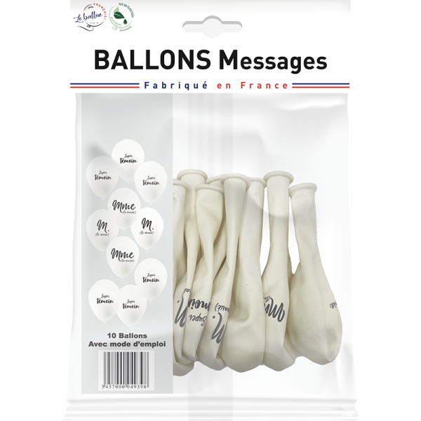 Ballons kit mariés témoins – Image 2