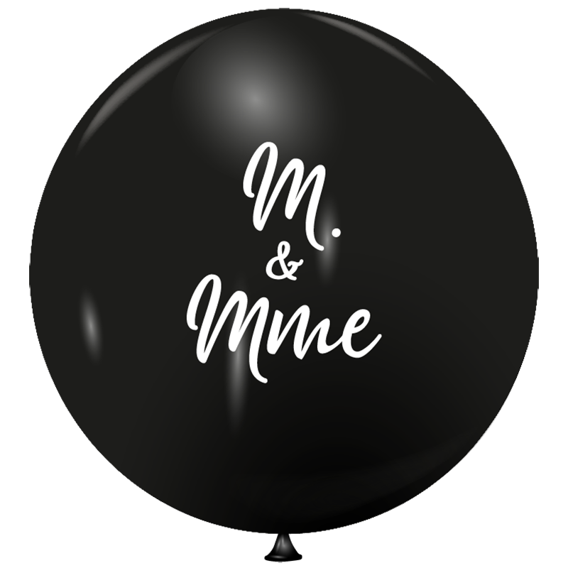 Featured image for “Ballon géant M & Mme”