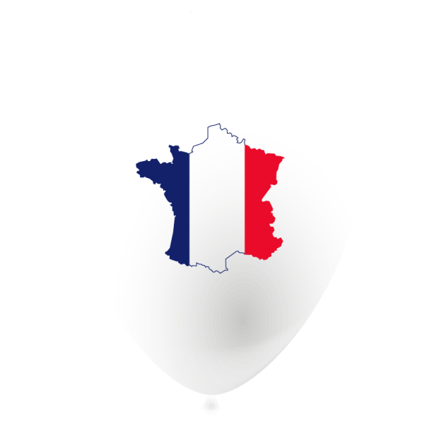 Ballon drapeau France