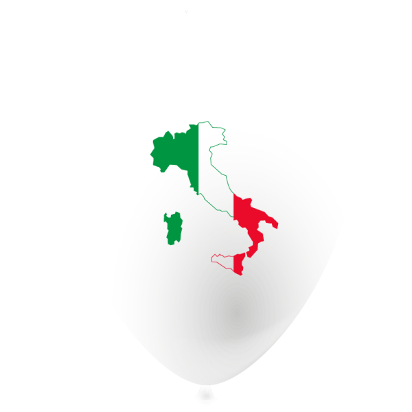 Ballon drapeau Italie