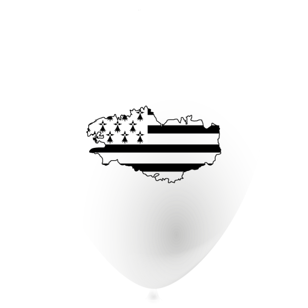 Ballon drapeau Bretagne
