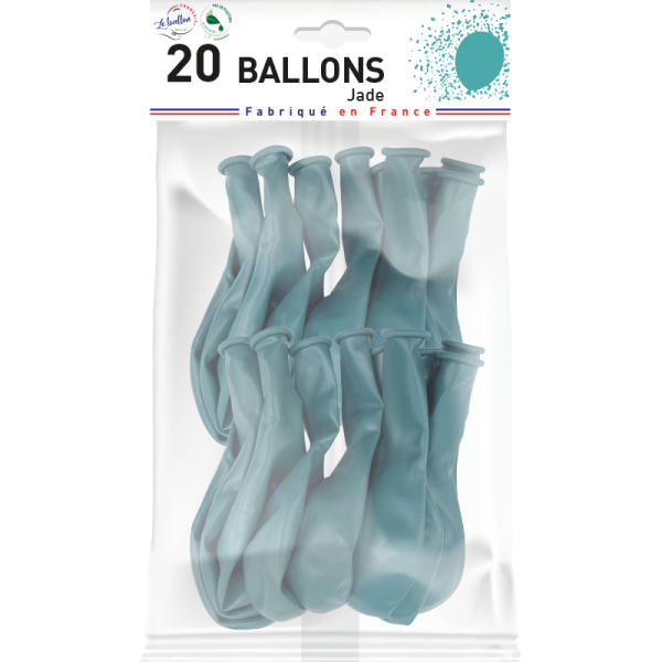 Ballon jade opaque – Image 3