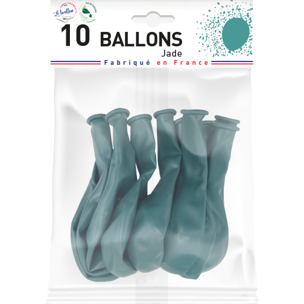 Ballon jade opaque – Image 2