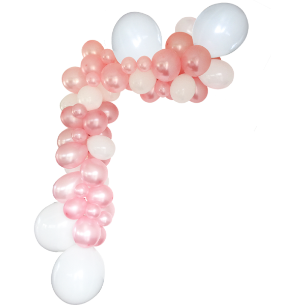 Guirlande organique rose gold