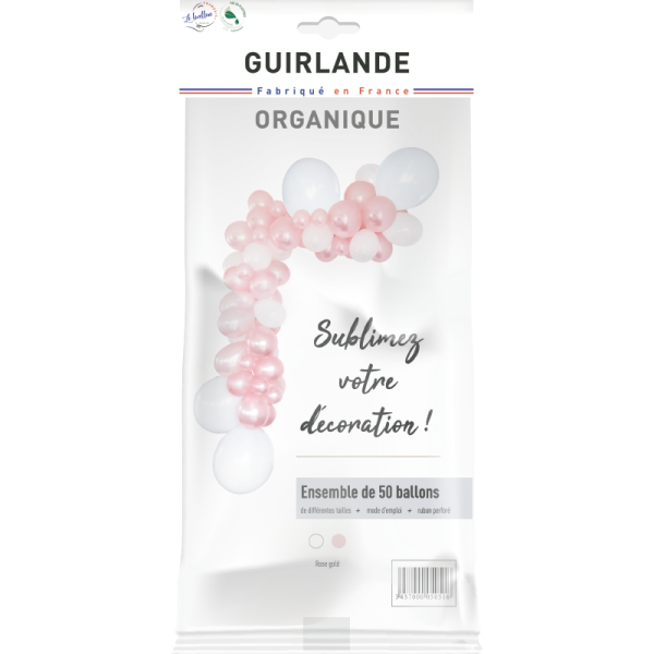 Guirlande organique rose gold – Image 2