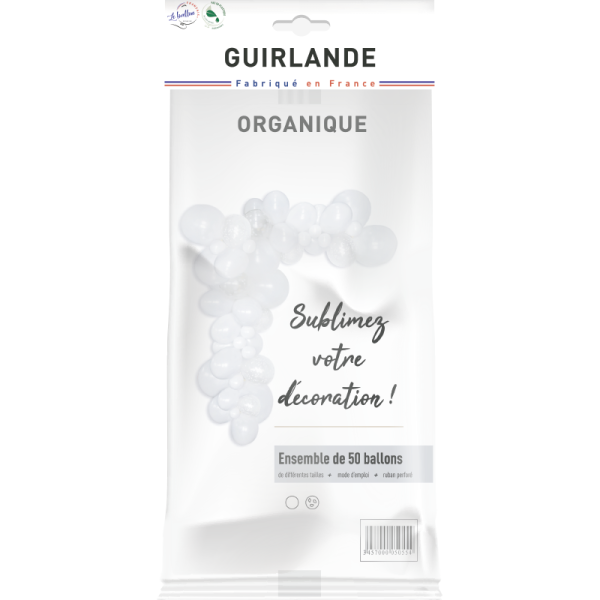 Guirlande organique blanche – Image 2