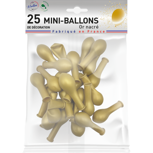 Mini-ballon or nacré – Image 2