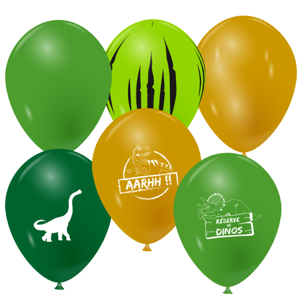 Ballons dinosaures