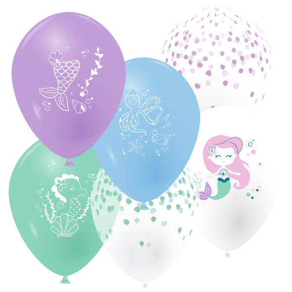 Ballons petite sirène