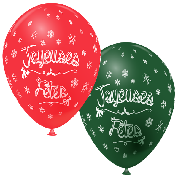 Ballon joyeuses fêtes