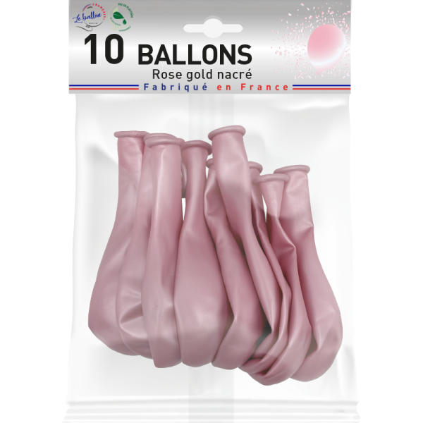 Ballon rose gold nacré – Image 2