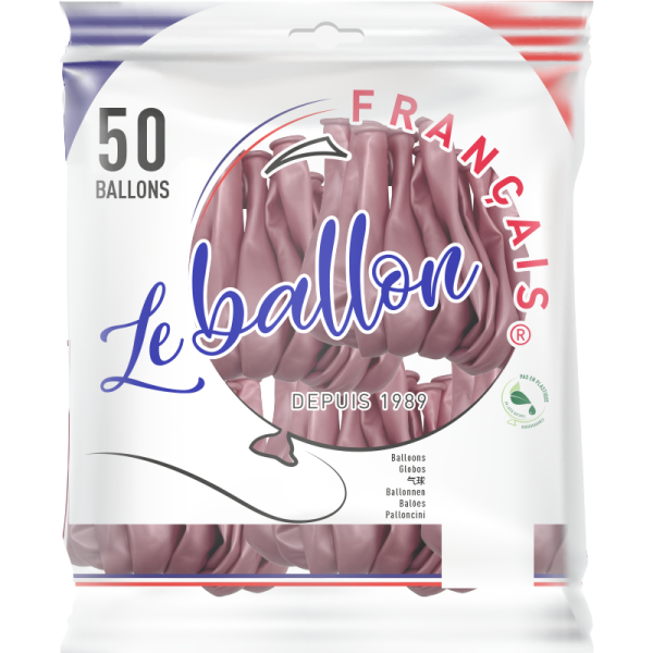Ballon rose gold nacré – Image 4