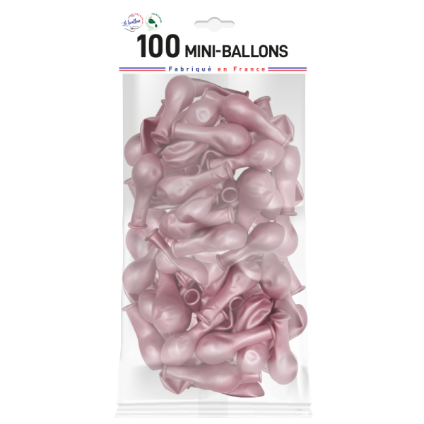 Mini-ballon rose gold nacré – Image 3