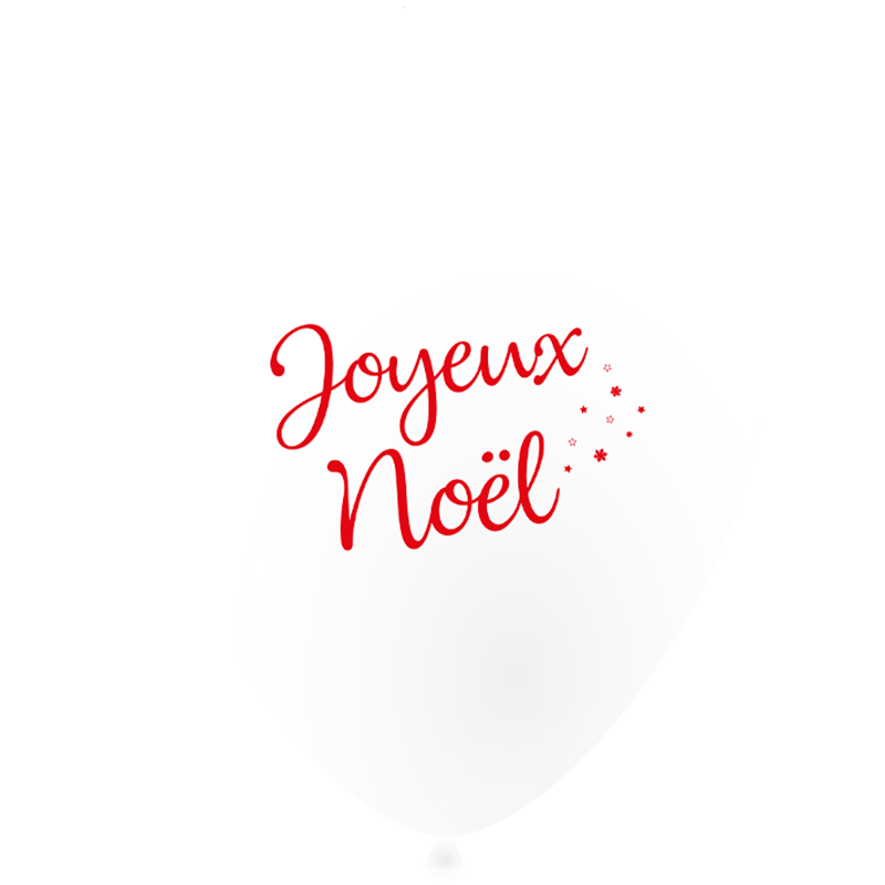 Featured image for “Ballon joyeux Noël”