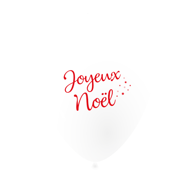 Ballon joyeux Noël