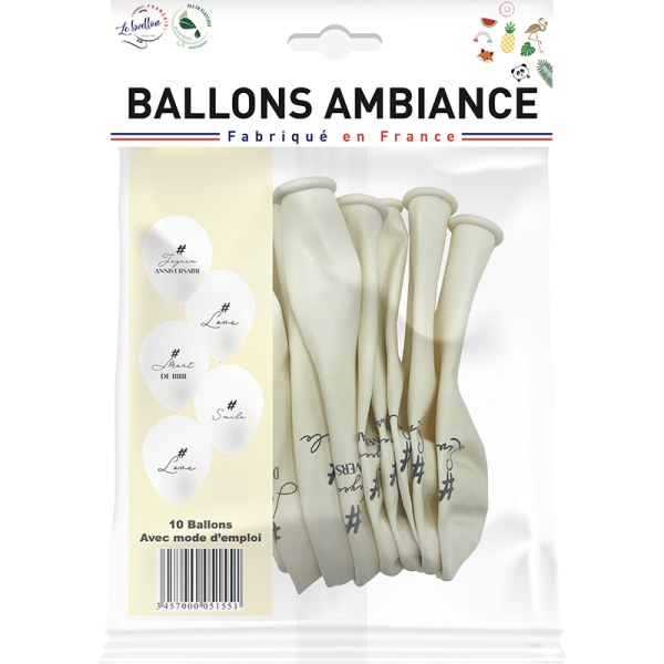 Ballons hashtags – Image 2