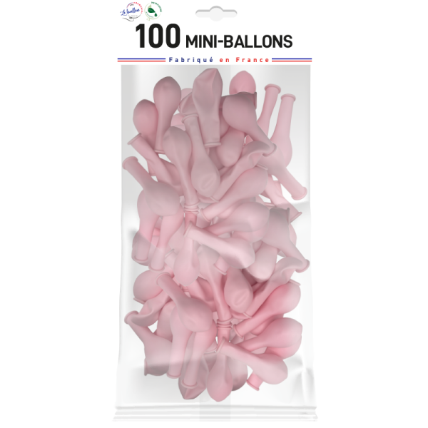Mini-ballon rose pastel opaque – Image 3