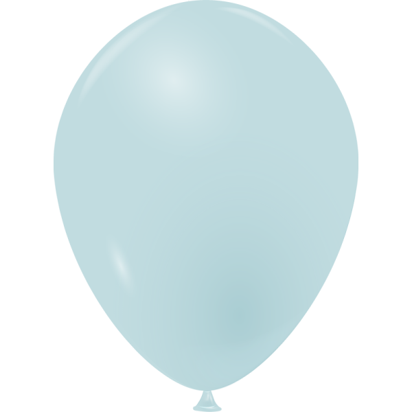 Ballon bleu pastel opaque