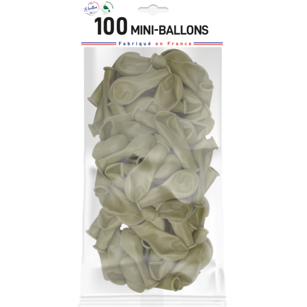 Mini-ballon kaki opaque – Image 3