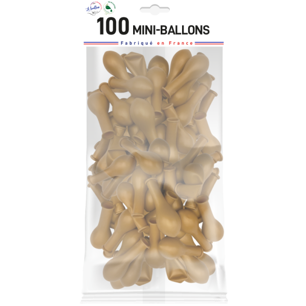 Mini-ballon moutarde opaque – Image 2