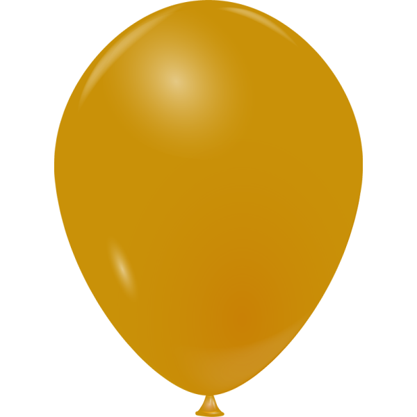 Ballon moutarde opaque