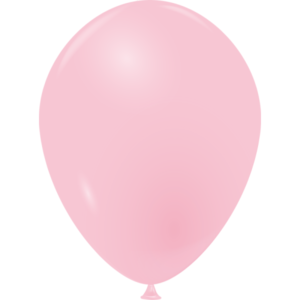 Ballon rose pastel opaque