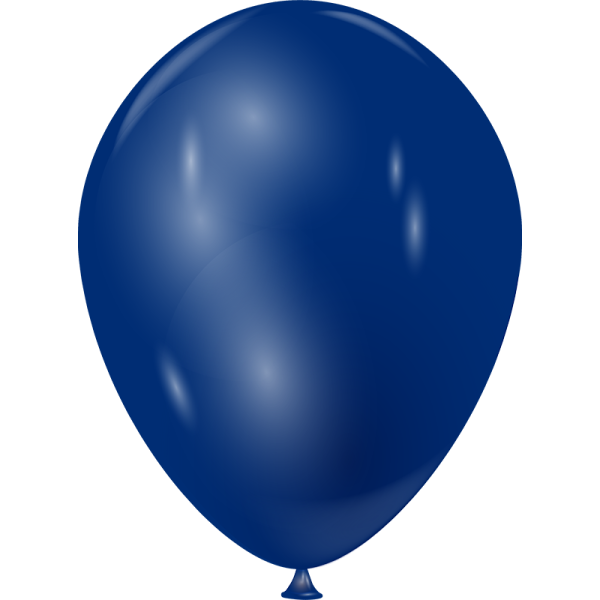 Mini-ballon bleu marine nacré