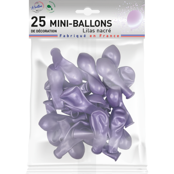 Mini-ballon lilas nacré – Image 2