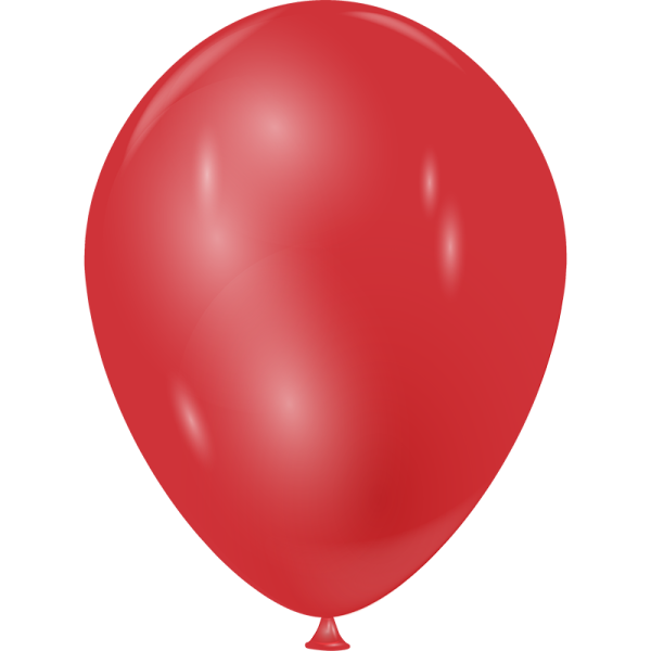 Mini-ballon rouge nacré