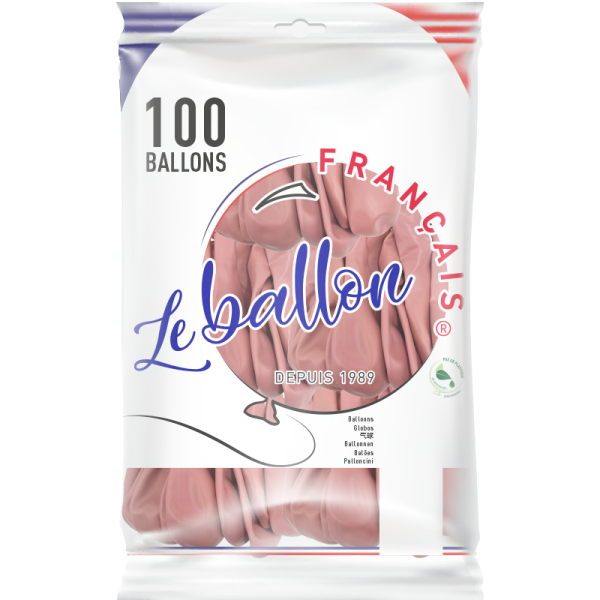 Ballon rose blush opaque – Image 5