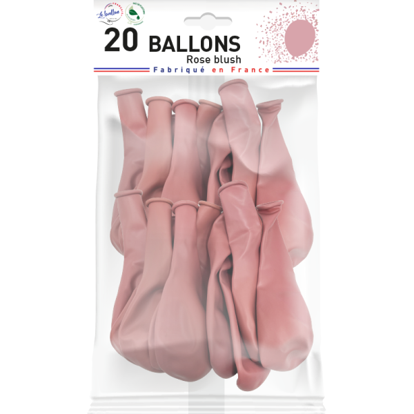 Ballon rose blush opaque – Image 3