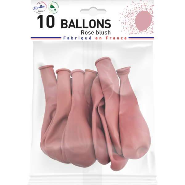 Ballon rose blush opaque – Image 2