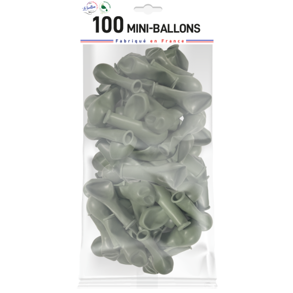 Mini-ballon vert olive opaque – Image 3