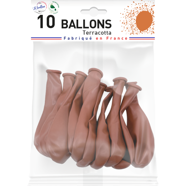 Ballon terracotta opaque – Image 2