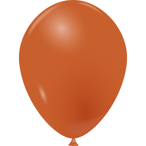 Mini-ballon terracotta opaque