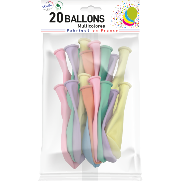 Ballons pastel – Image 3