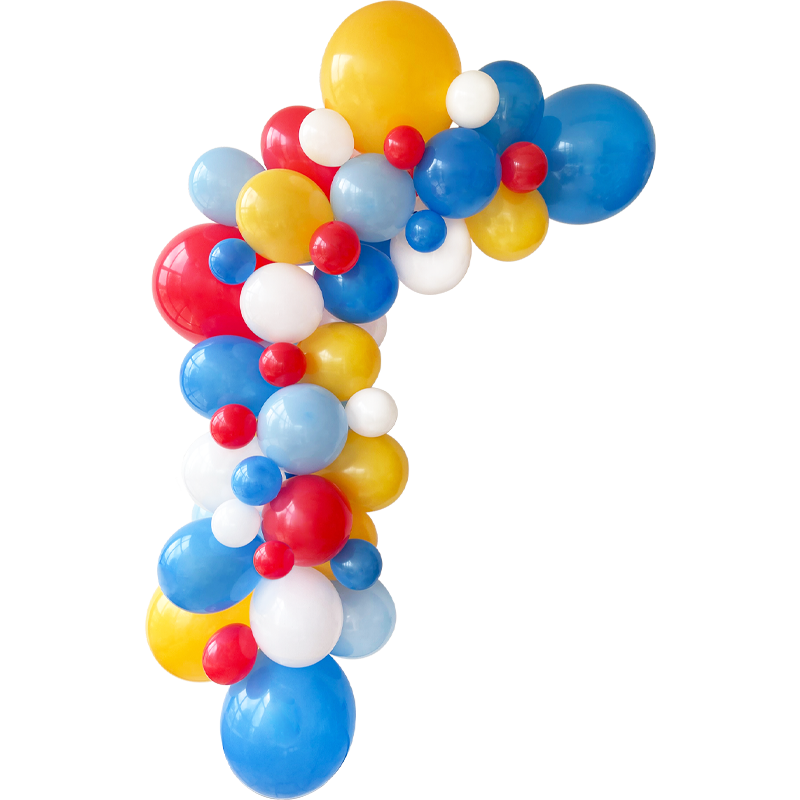 Featured image for “Guirlande organique clown”