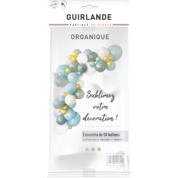 Guirlande organique vert tendre – Image 2