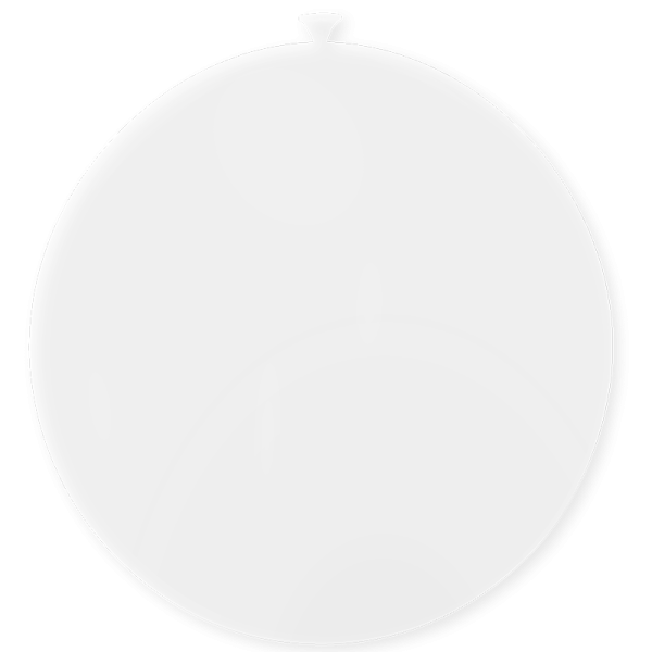 Ballon cristal transparent