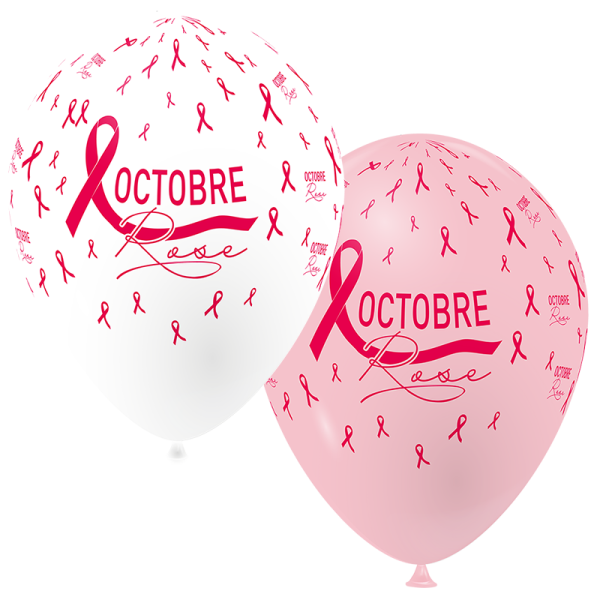 Ballon octobre rose