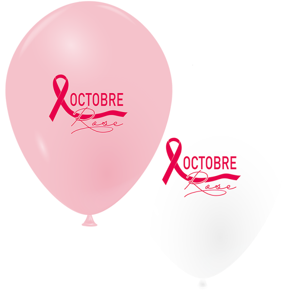 Ballon octobre rose