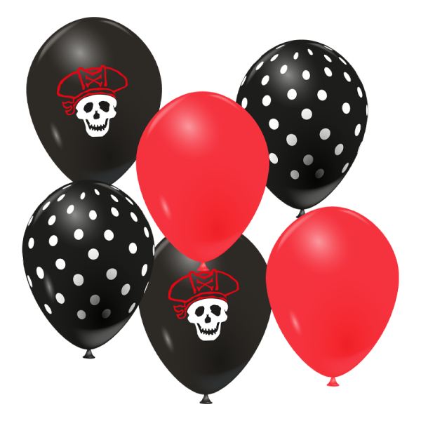 Ballons ambiance pirate