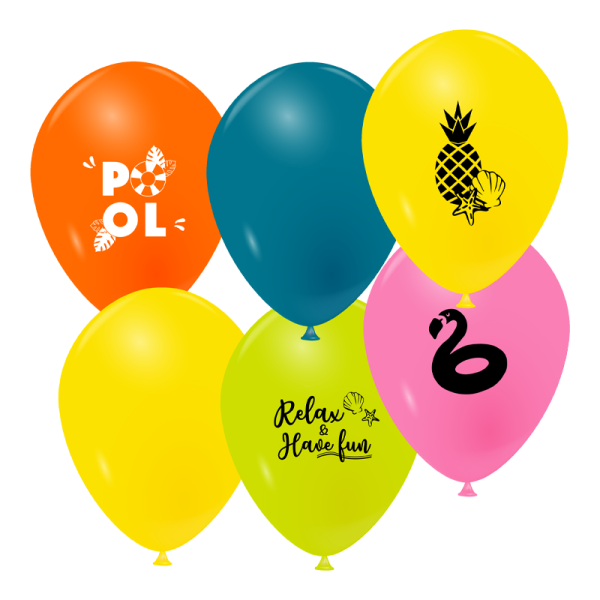 Ballons pool party