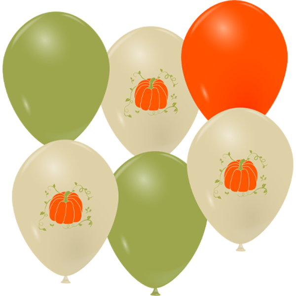 Ballons citrouille